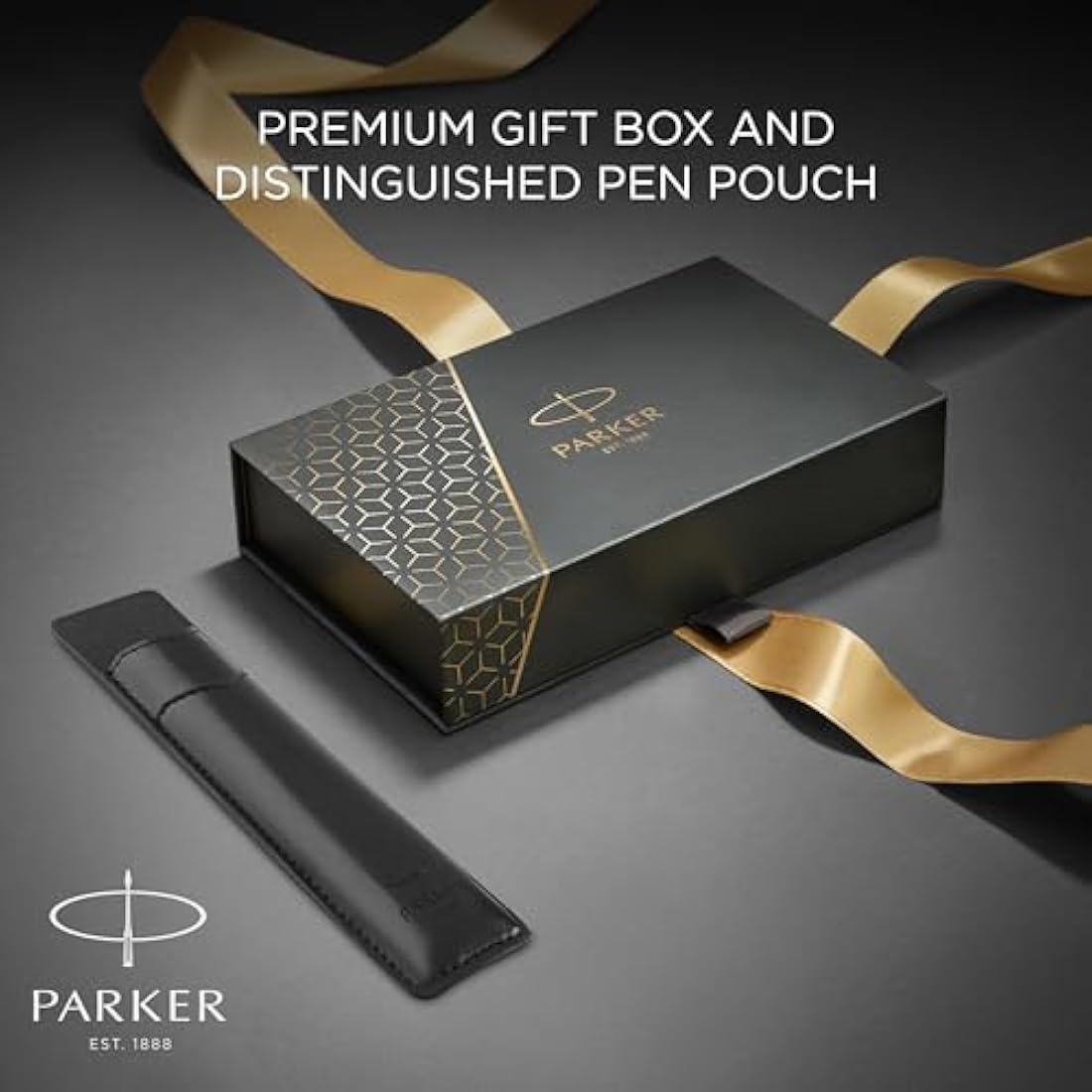 Parker IM Duo Pen Gift Set - Stainless Steel Fountain & Ballpoint