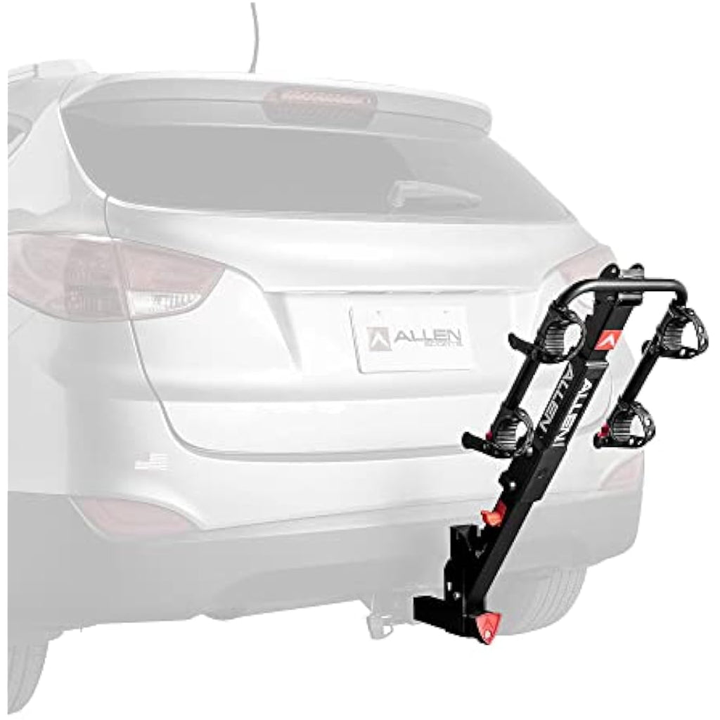 Allen Sports 2-Bike Electric Bike Hitch Rack – Locking Heavy-Duty QR520EB
