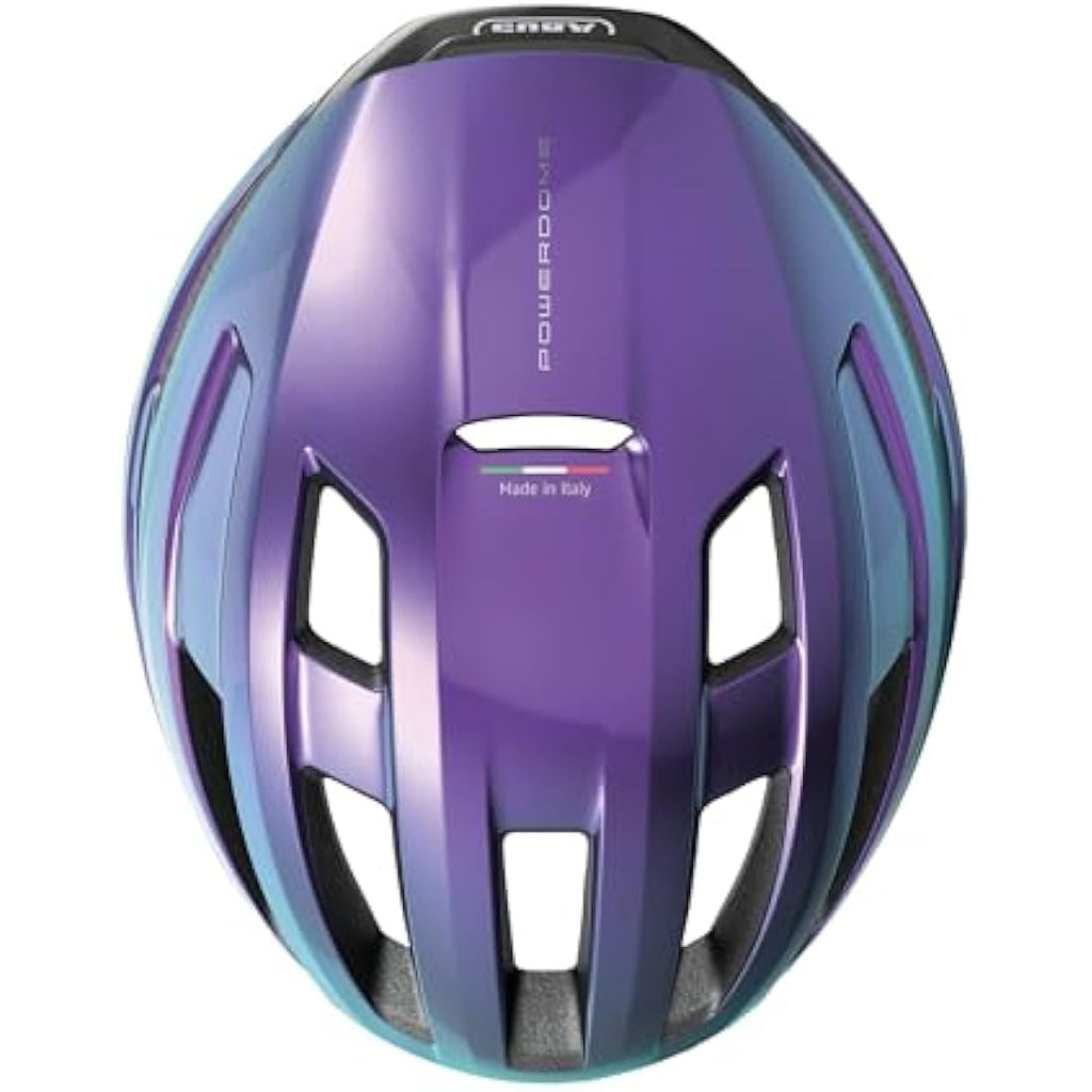 ABUS PowerDome Road Bike Helmet – Lightweight Aerodynamic Cycling Gear