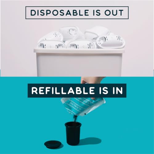 Phox V2 Glass Water Filter Jug – 2.2L Refillable Softener Pack