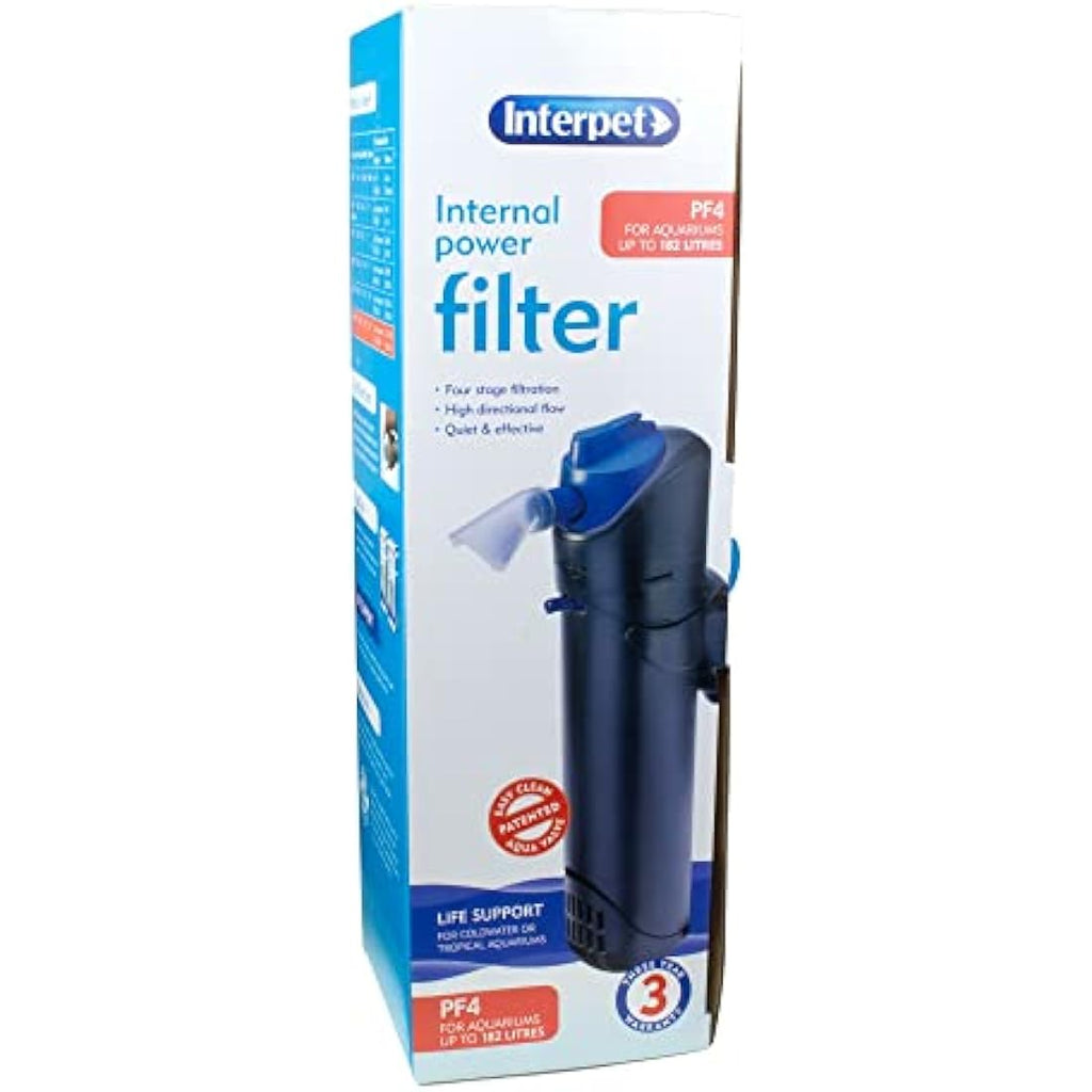 Interpet PF4 Internal Power Filter for Aquariums up to 182 Litres