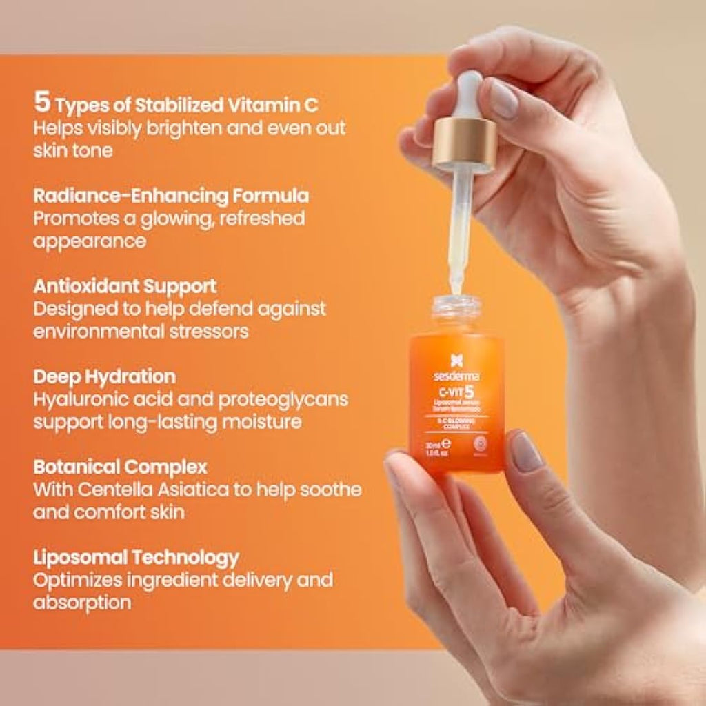 Sesderma C-Vit Liposomal Serum - 30ml Anti-Aging Vitamin C Face Serum