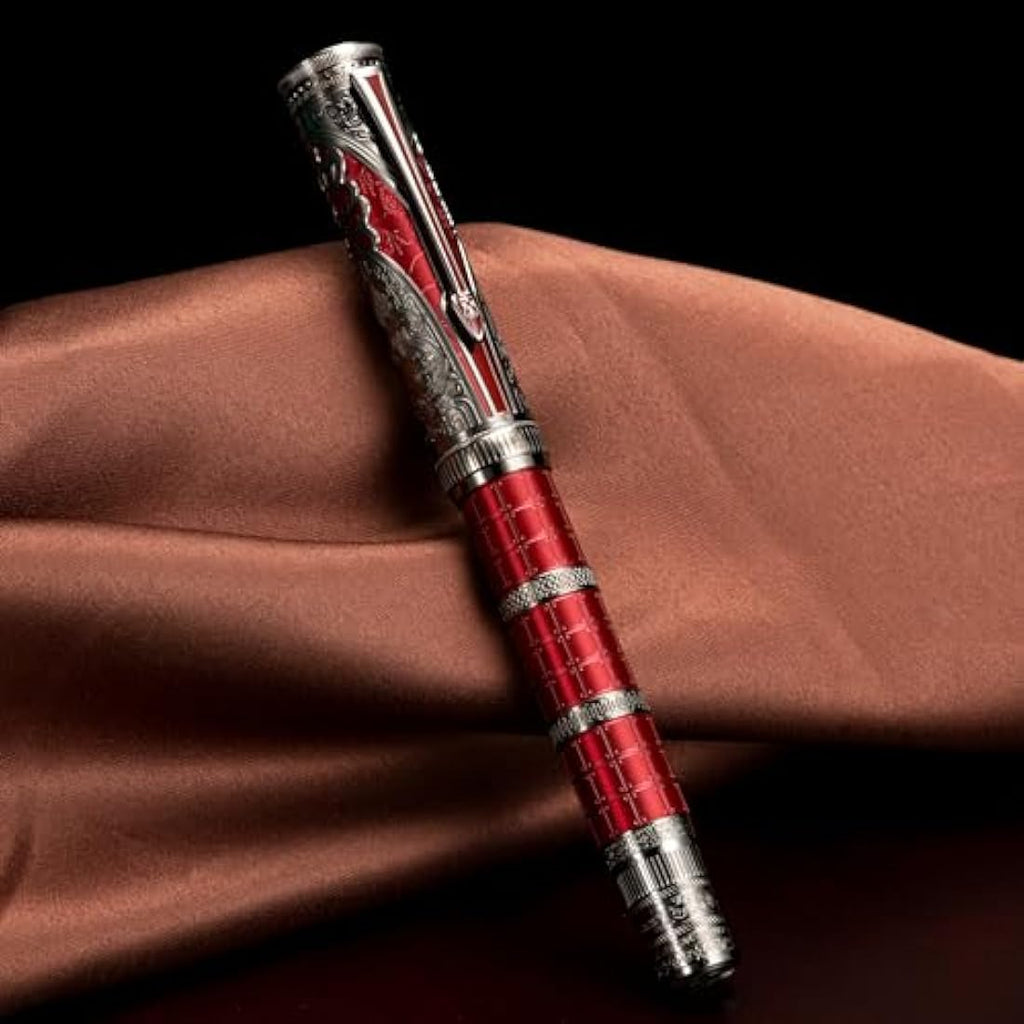 Hongdian D5X Fountain Pen – Qin Dynasty Retro Engraved EF Nib Set