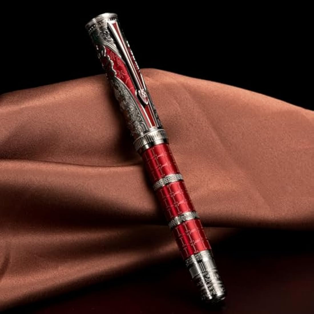 Hongdian D5X Fountain Pen – Qin Dynasty Retro Engraved EF Nib Set