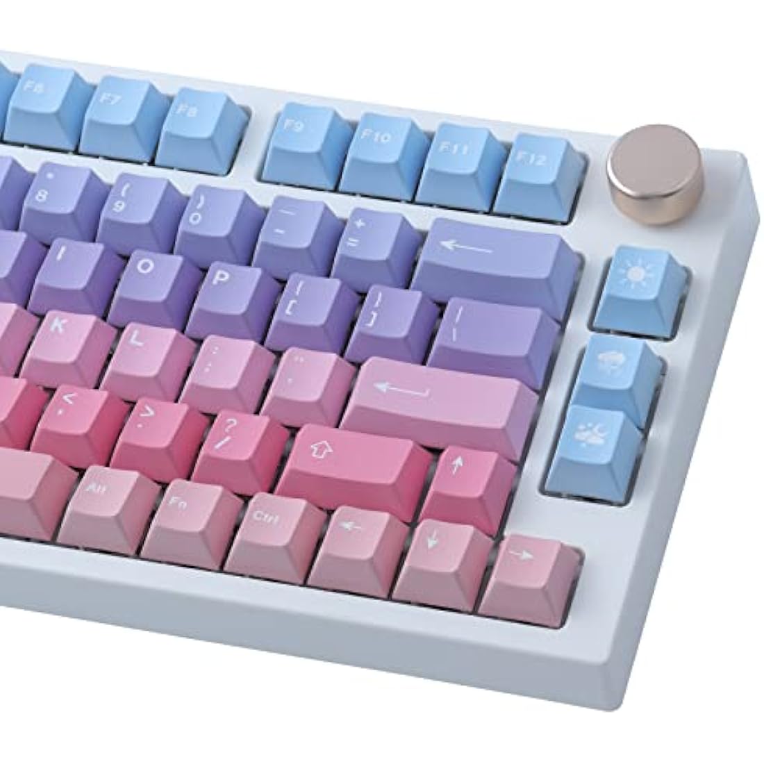 Tsungup PBT Keycaps | 129 Key Cherry Profile Dye-Sub for MX Keyboards