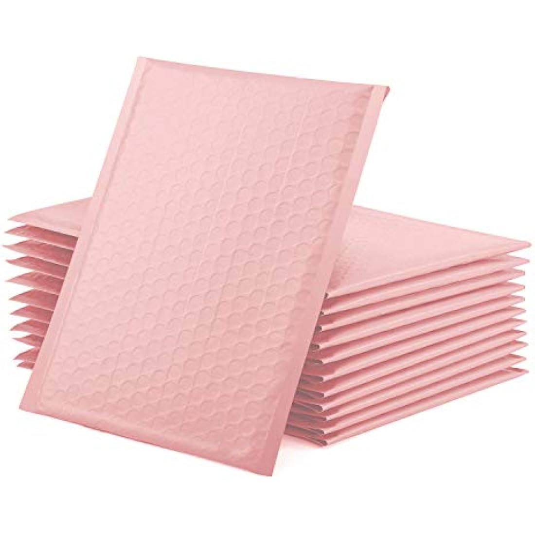 Switory Pale Pink Bubble Mailers | 21.6x28cm Padded Envelopes - 25 Pack