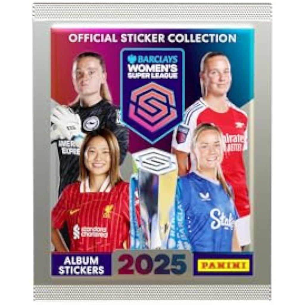 WSL 2025 Official Sticker Collection - 50 Pack Box by Jolof Store