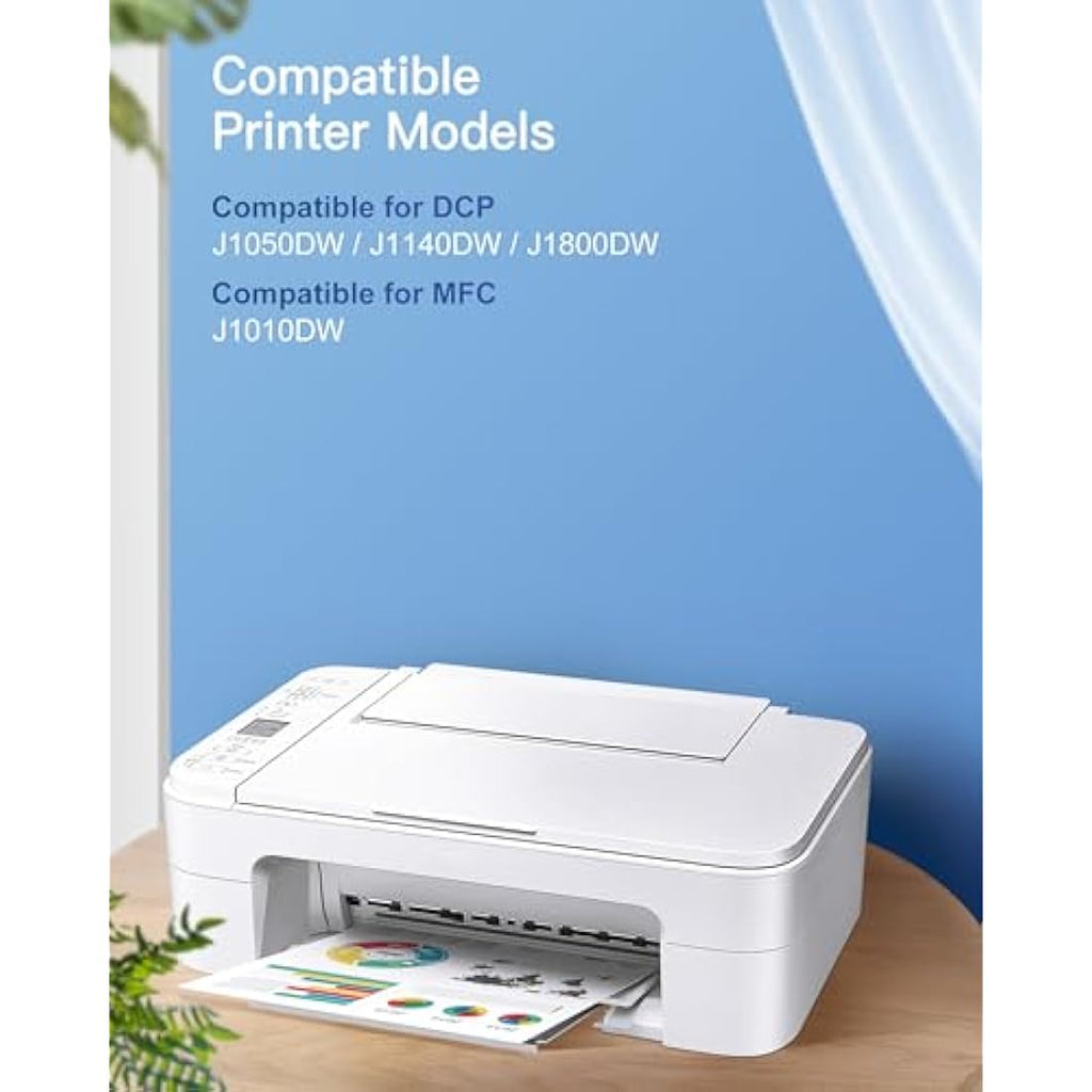 GPC Image LC421XL Compatible Ink Cartridges for Brother DCP-J1050DW, 8-Pack