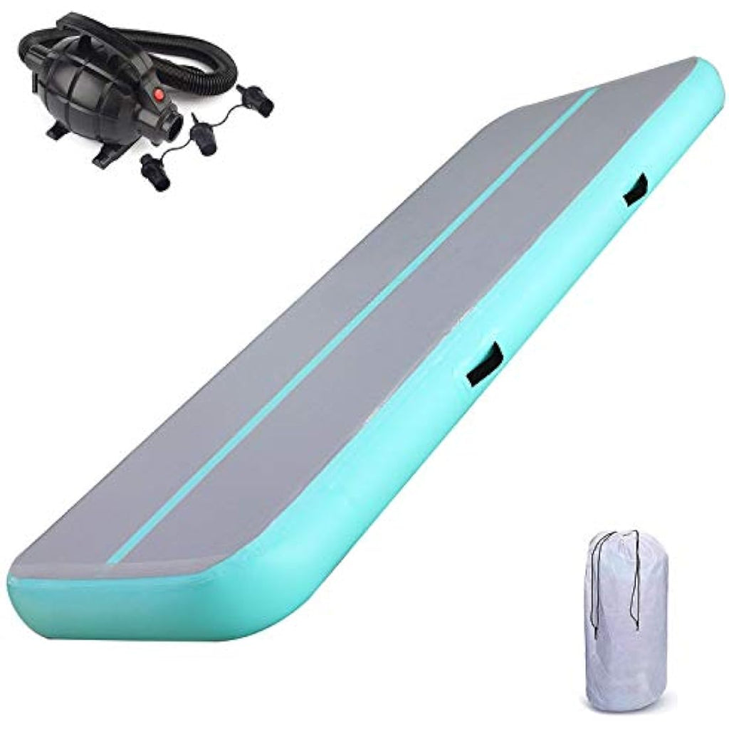 HEYLIFE Inflatable Gymnastics Air Tumbling Track Mat with Air Pump