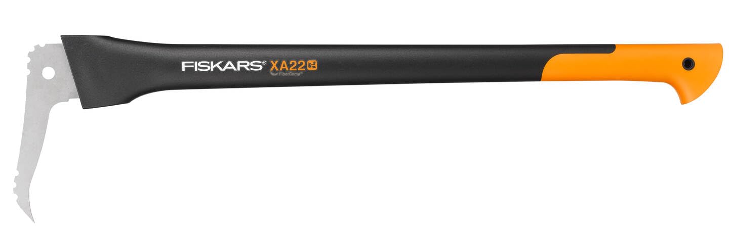 Fiskars WoodXpert XA22 Sappie – 78cm Log Handling Tool with Case
