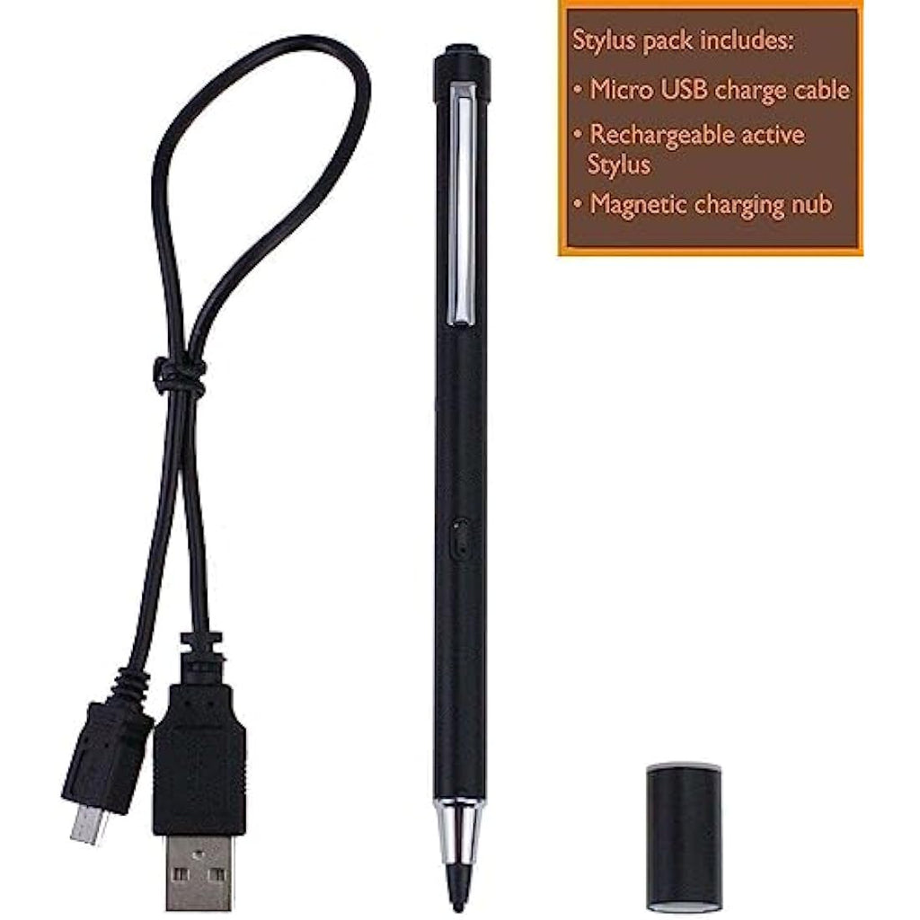 Broonel Fine Point Digital Stylus for Lenovo Tab P11 Pad Plus – Black