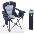 LET'S CAMP Oversized Folding Camping Chair with Cooler Bag – 200kg