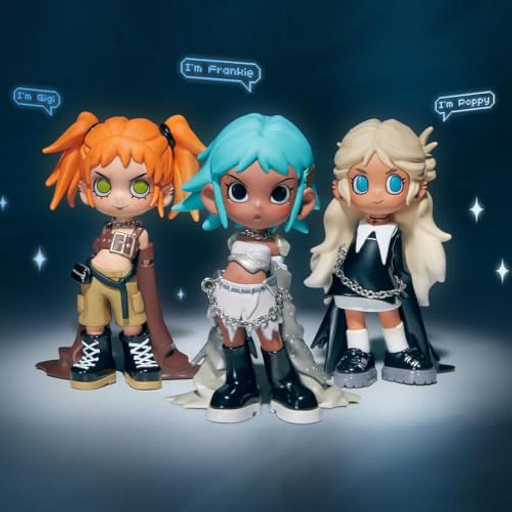 Pop Mart Lil Peach Riot: Loading! Series Figures - Collectible Art Toy Set