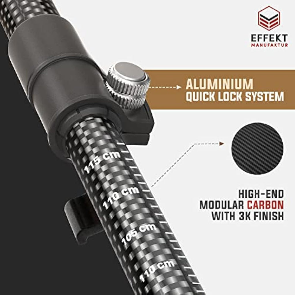 Carbon Fibre Trekking Poles – Lightweight Collapsible Sticks