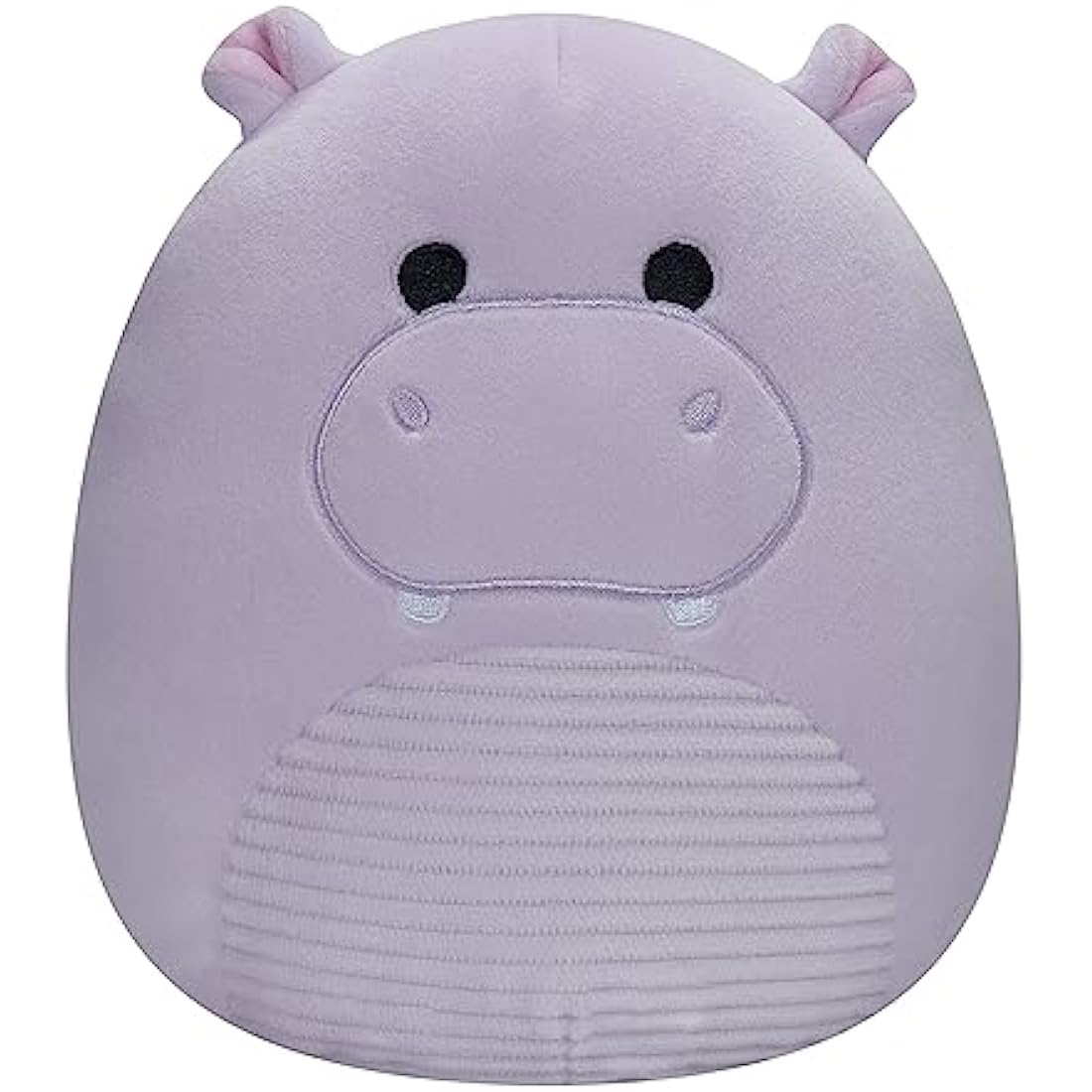 Squishmallows Hanna Purple Hippo Plush – 7.5-Inch Corduroy Belly Toy