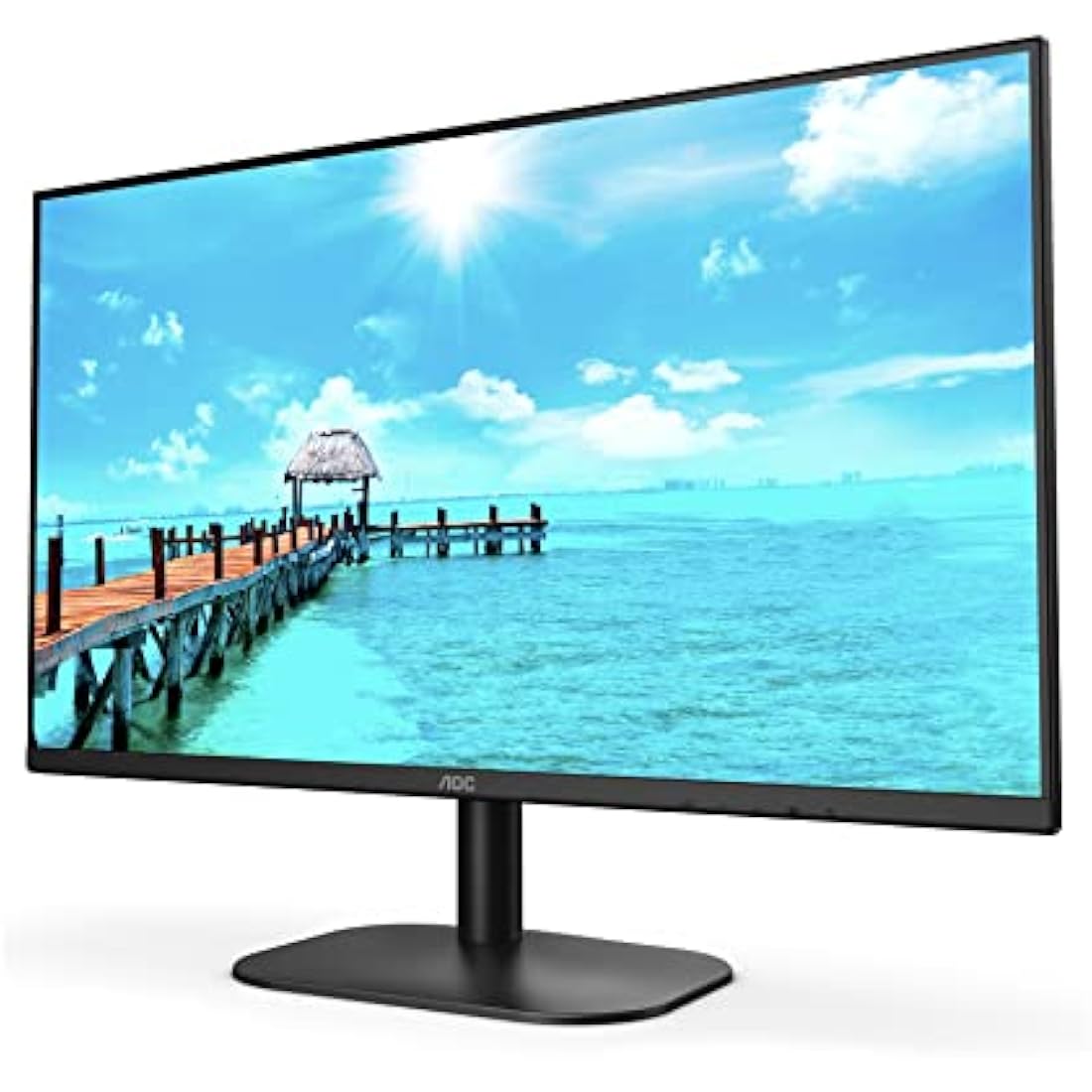 AOC 27B2AM 27" FHD Frameless Monitor | 75Hz VA Display with Speakers