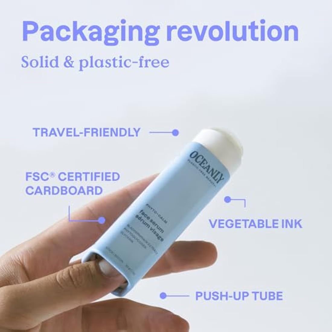 ATTITUDE Oceanly Phyto-Age Night Cream Stick - Vegan & Plastic-Free - 30g