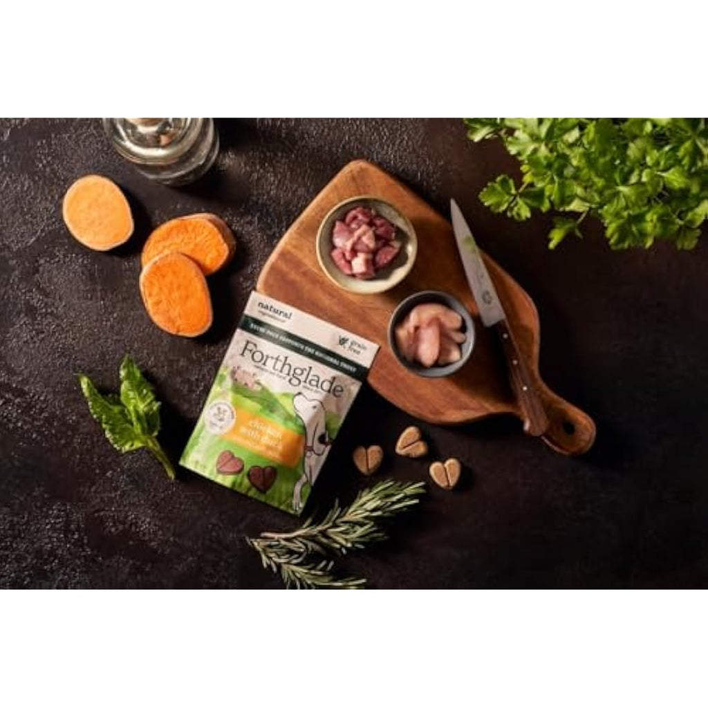 Forthglade Grain Free Dog Treats – Chicken & Duck Soft Bites (8 x 90g)