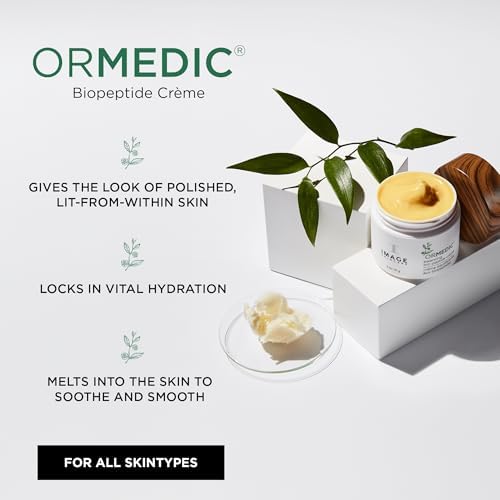 IMAGE Skincare ORMEDIC Biopeptide Crème - Balancing Face Moisturizer 2oz