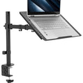 VIVO Single Laptop Desk Mount Stand | Adjustable C-Clamp Arm for 17" Laptops