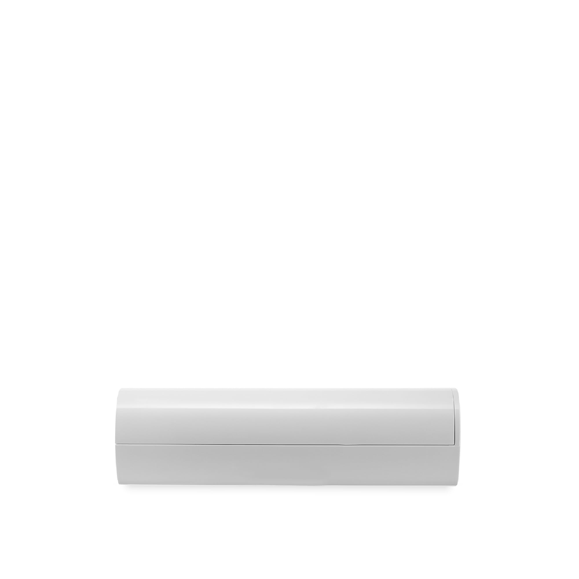 Alessi Birillo Cotton Pad Dispenser – Modern White Bathroom Organizer