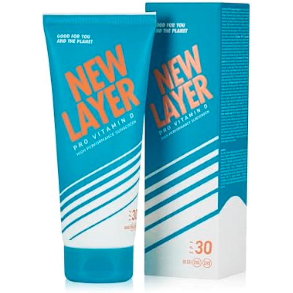 NEW LAYER SPF 30 Sunscreen – Pro Vitamin D Reef-Friendly Lotion (200ml)