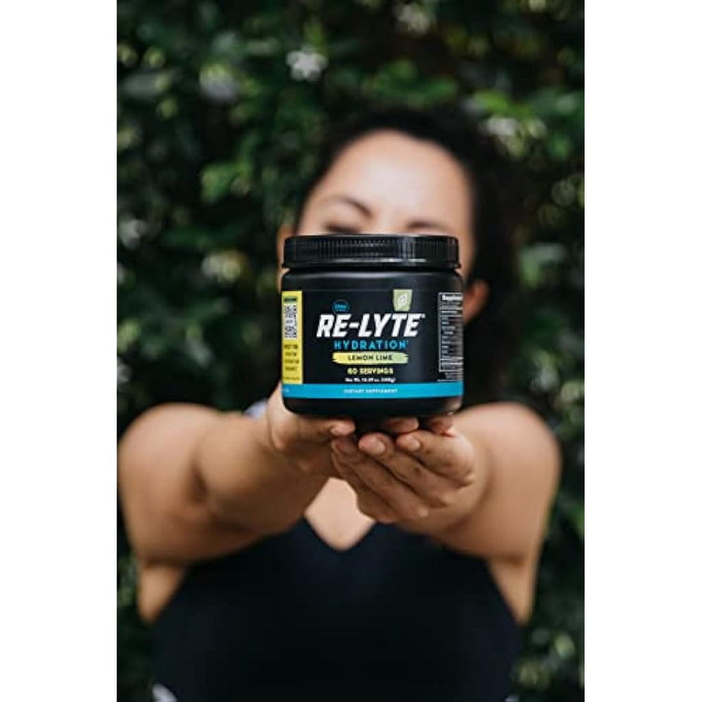 Redmond Re-Lyte Electrolyte Drink Mix - Lemon Lime Hydration Powder