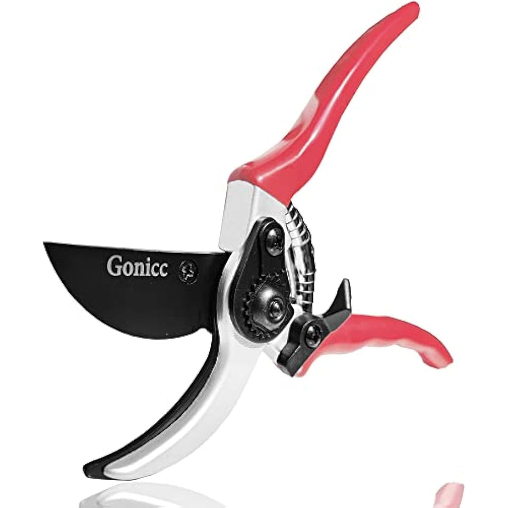 Gonicc 8" Professional Bypass Pruning Shears – High Carbon Steel Pruners