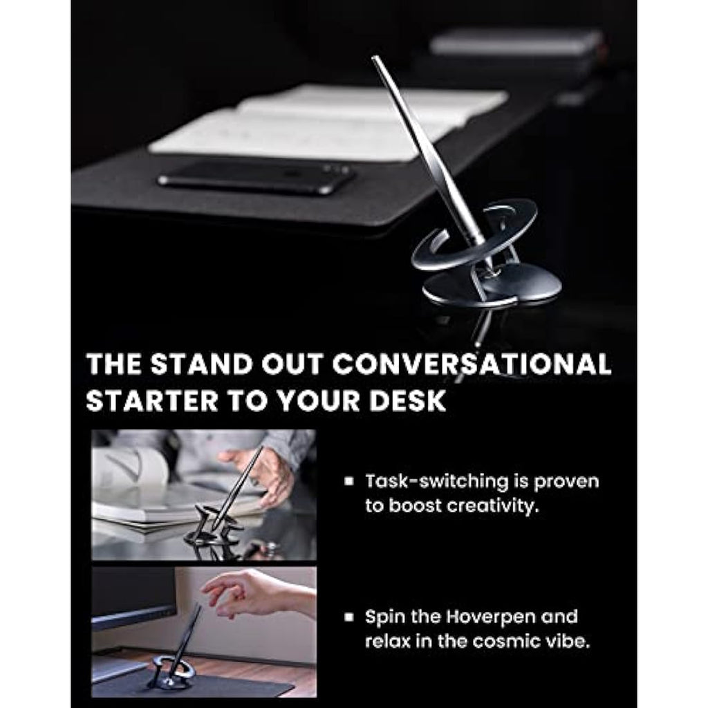 Novium Hoverpen Interstellar Edition – Aerospace Alloy Pen in Space Black