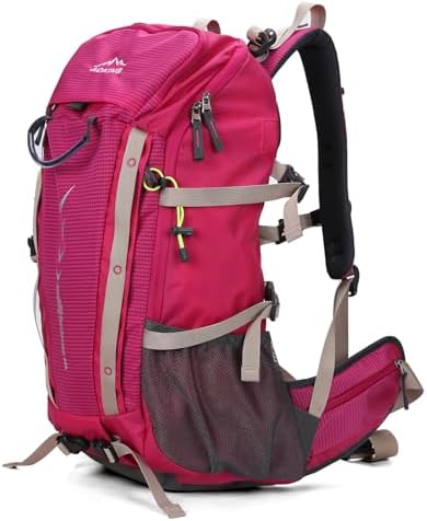 Aoking Hiking Backpack | Waterproof Travel Rucksack with Rain Cover