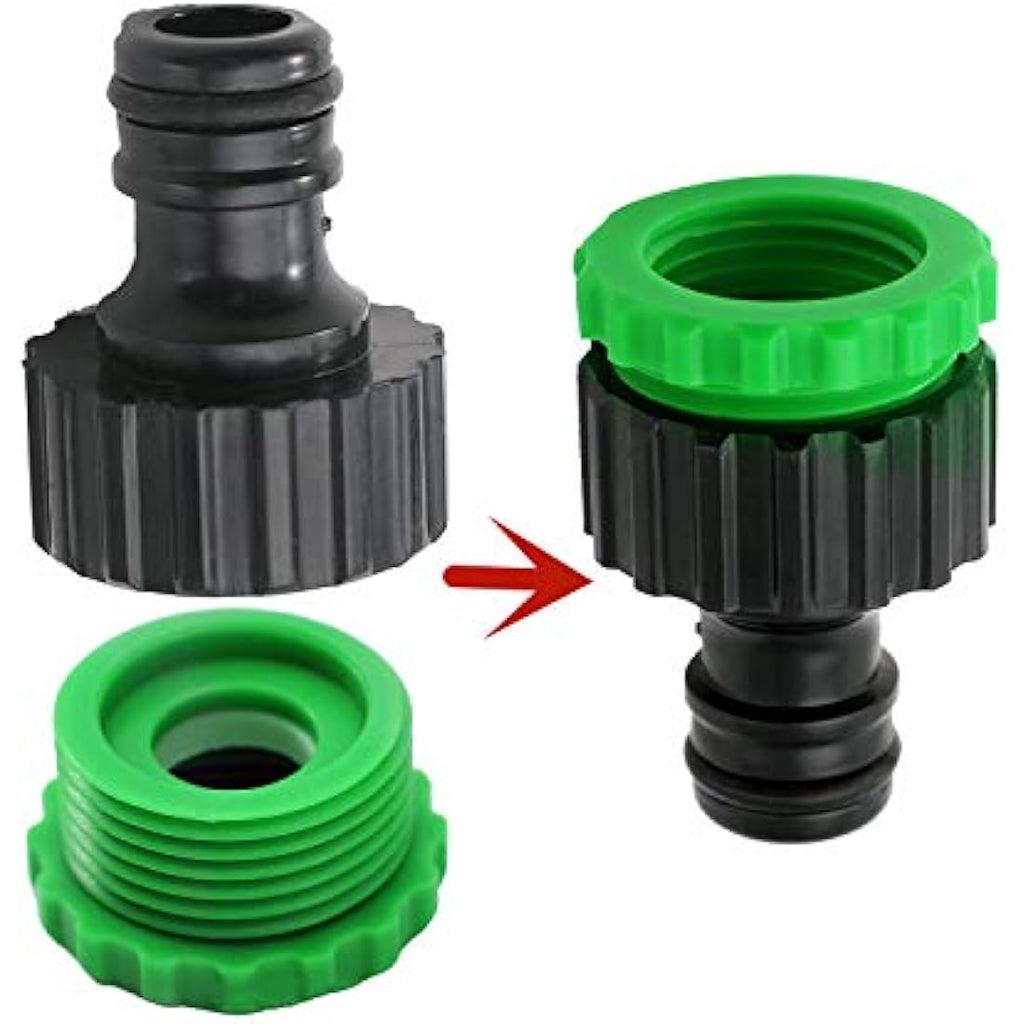 Jolof Store 14-Pack Garden Hose Connector Kit | ABS Quick Connect Set