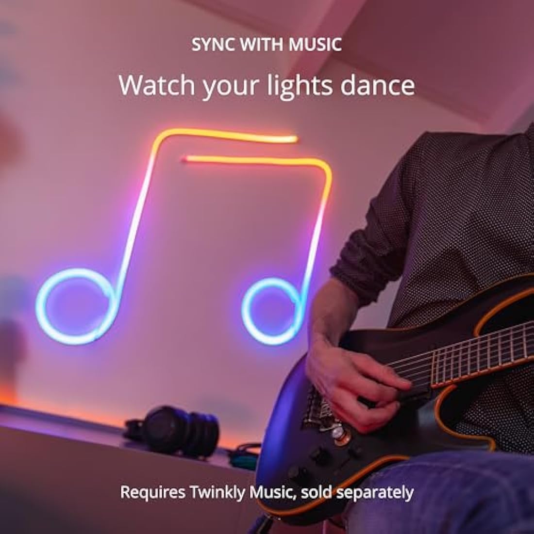 Twinkly Flex 3m RGB LED Strip – Flexible Smart Tube for Gaming & Decor