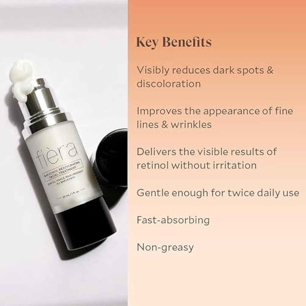 Fièra Bakuchiol Rejuvenating Facial Treatment – Retinol Alternative