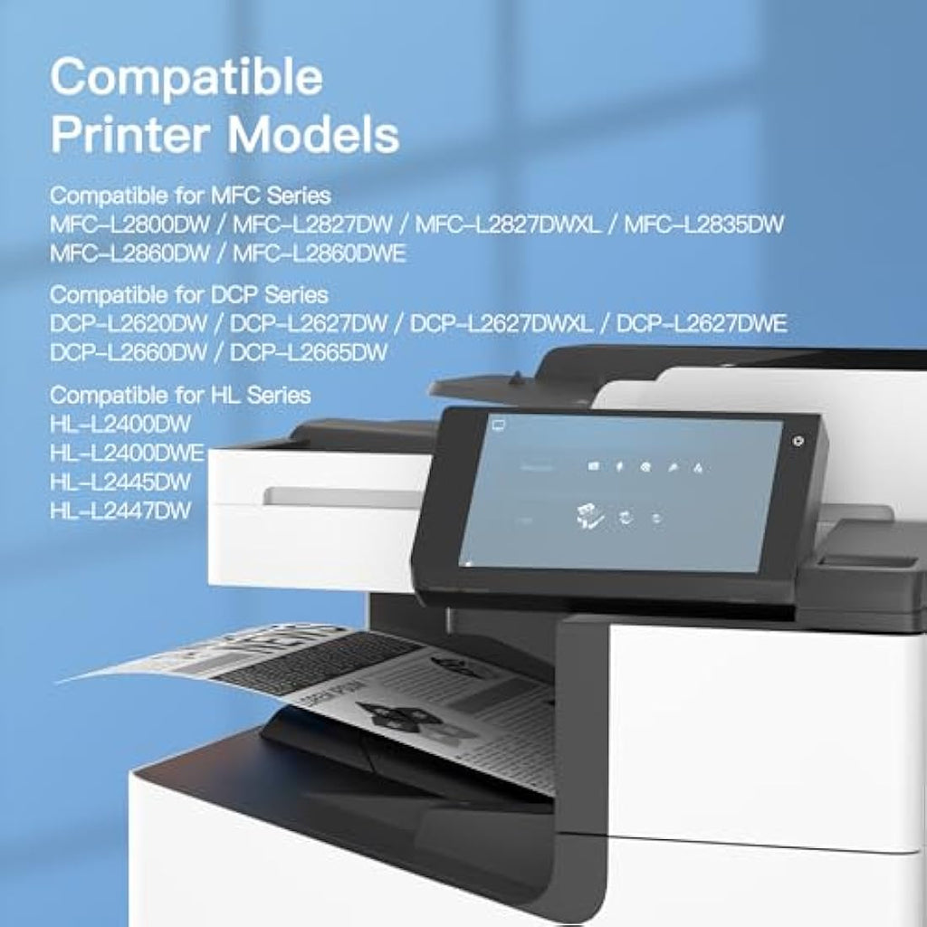 GPC Image TN2510XL High Yield Black Toner Cartridge for Brother Printers