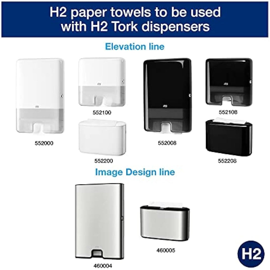 Tork Xpress Multifold Hand Towels | Extra Soft White H2 | 21 x 100 Sheets