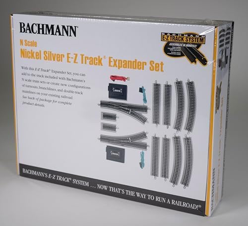 Bachmann E-Z Track Expander Pack | Nickel Silver N Scale Train Track