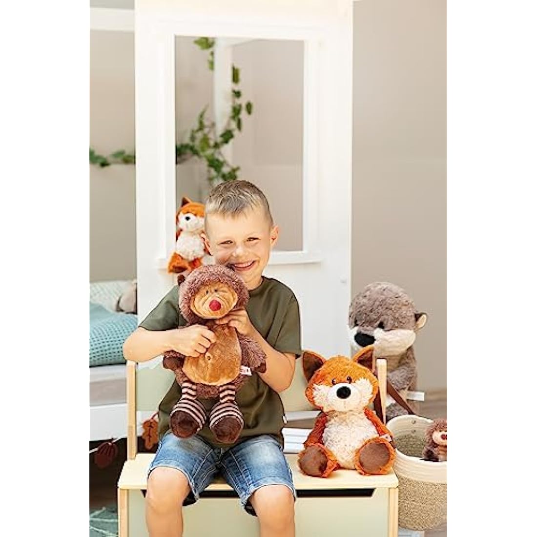 NICI Fox Fridalie Plush – 25cm Sustainable Recycled Soft Toy Orange