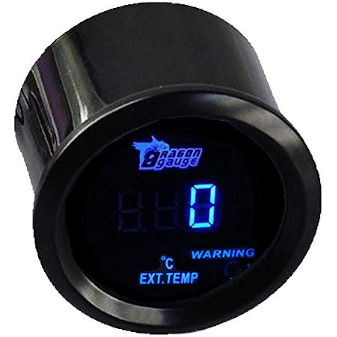 Jolof Store Universal 52mm Digital Blue LED Exhaust Gas Temp EGT Gauge