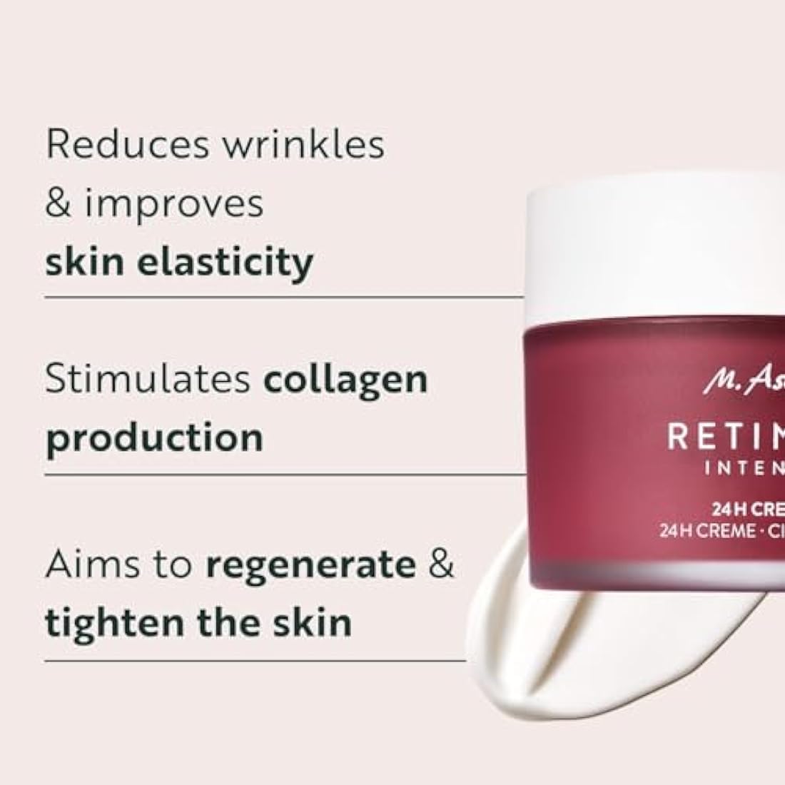 M. Asam Retinol Intense 24h Cream – Anti-Aging Face Moisturiser (100ml)