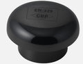 110mm Mushroom Vent Cowl | Black uPVC Soil Pipe Vent