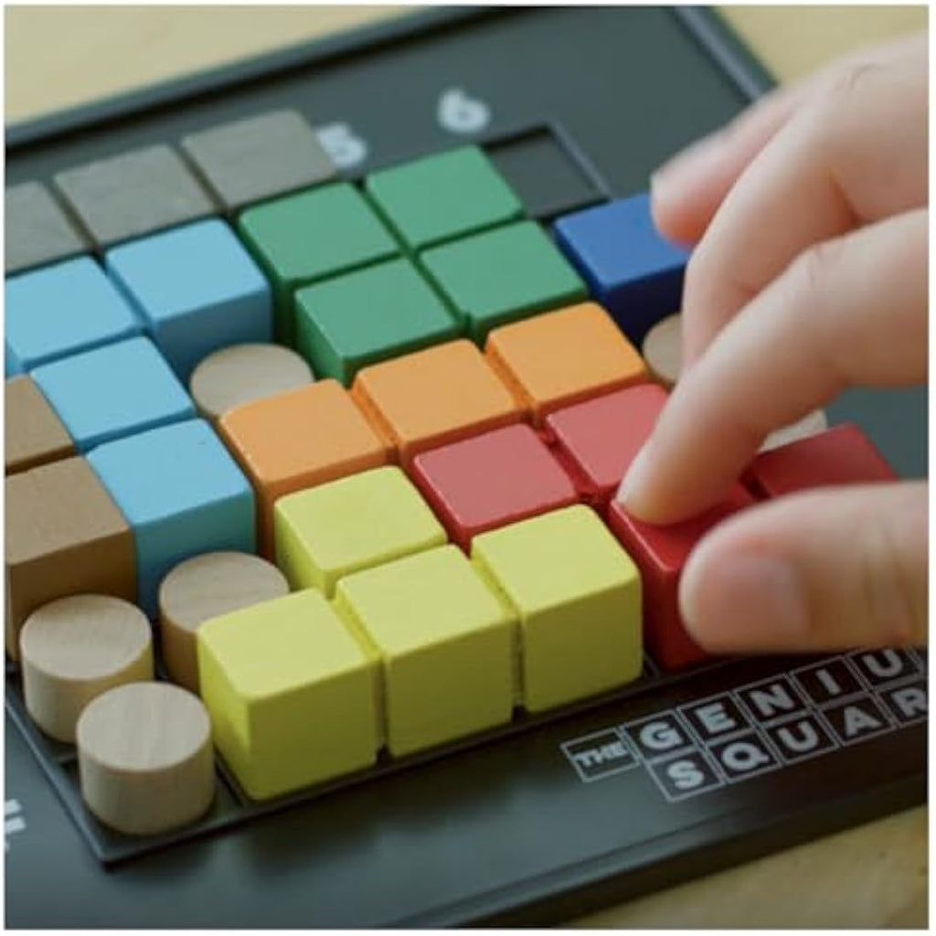 The Genius Square Logic Puzzle Game – STEM Educational Board Game