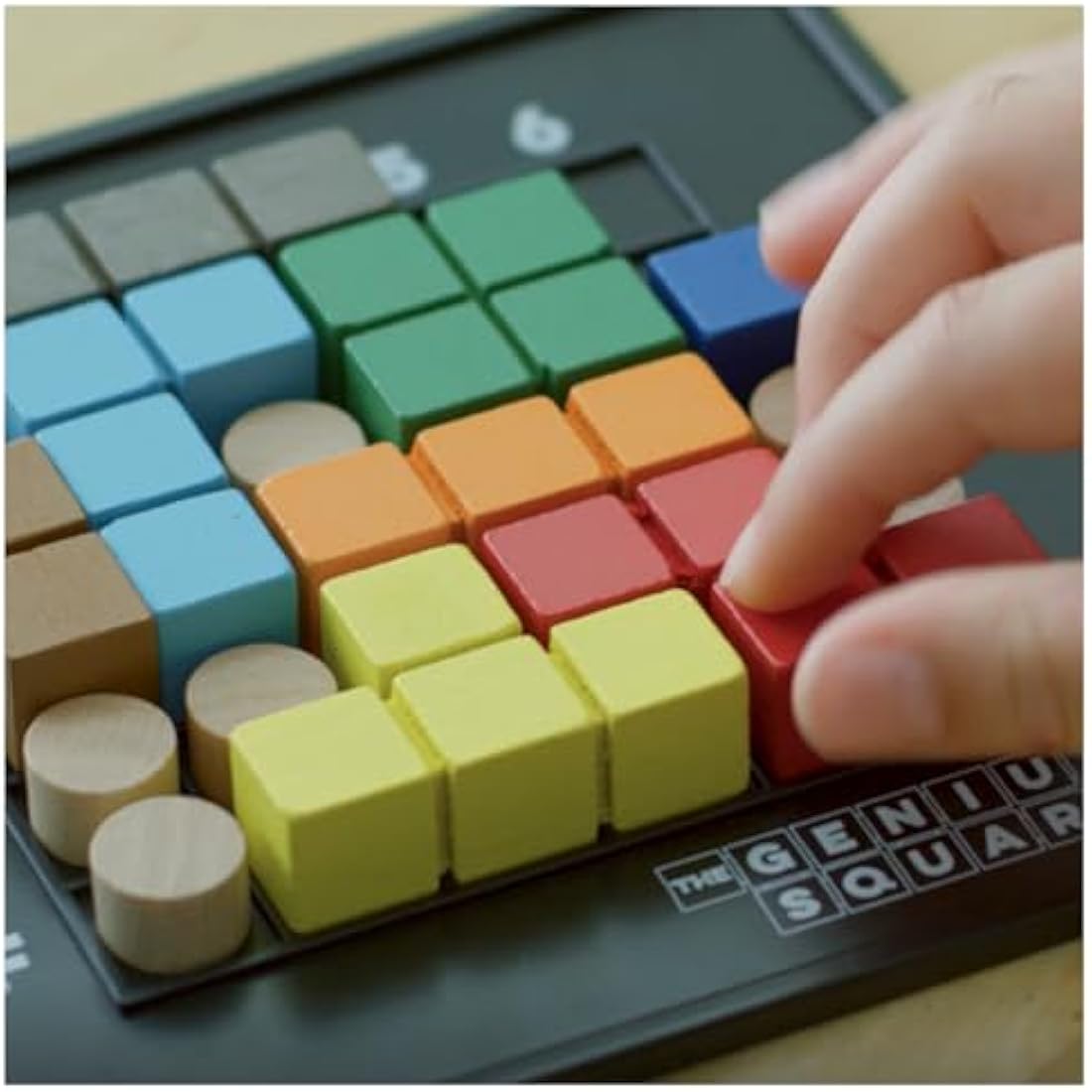 The Genius Square Logic Puzzle Game – STEM Educational Board Game