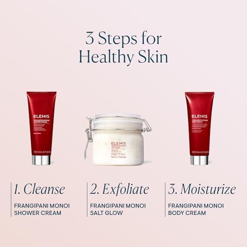 Elemis Frangipani Body Cream & Cool Down Body Wash Set – 200ml Duo