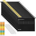 A4 Suspension Files - 15 Pack Polypropylene Hanging Folders
