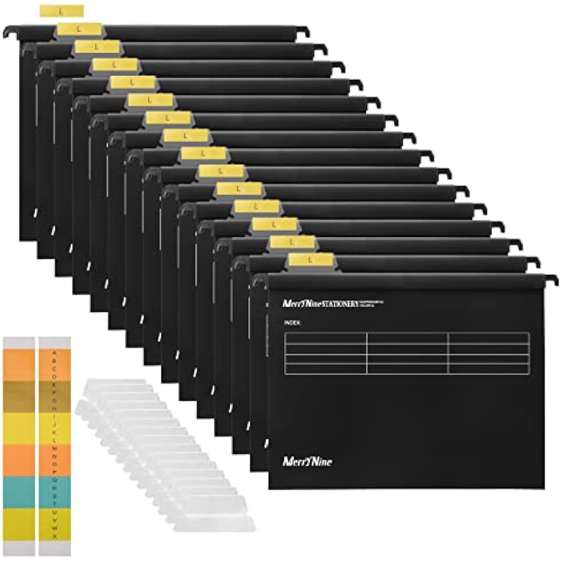 A4 Suspension Files - 15 Pack Polypropylene Hanging Folders