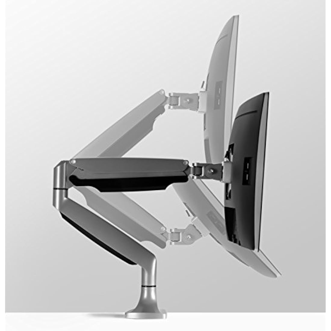 Mount-It! Single Monitor Arm – Gas Spring Desk Mount for 19-32" Screens