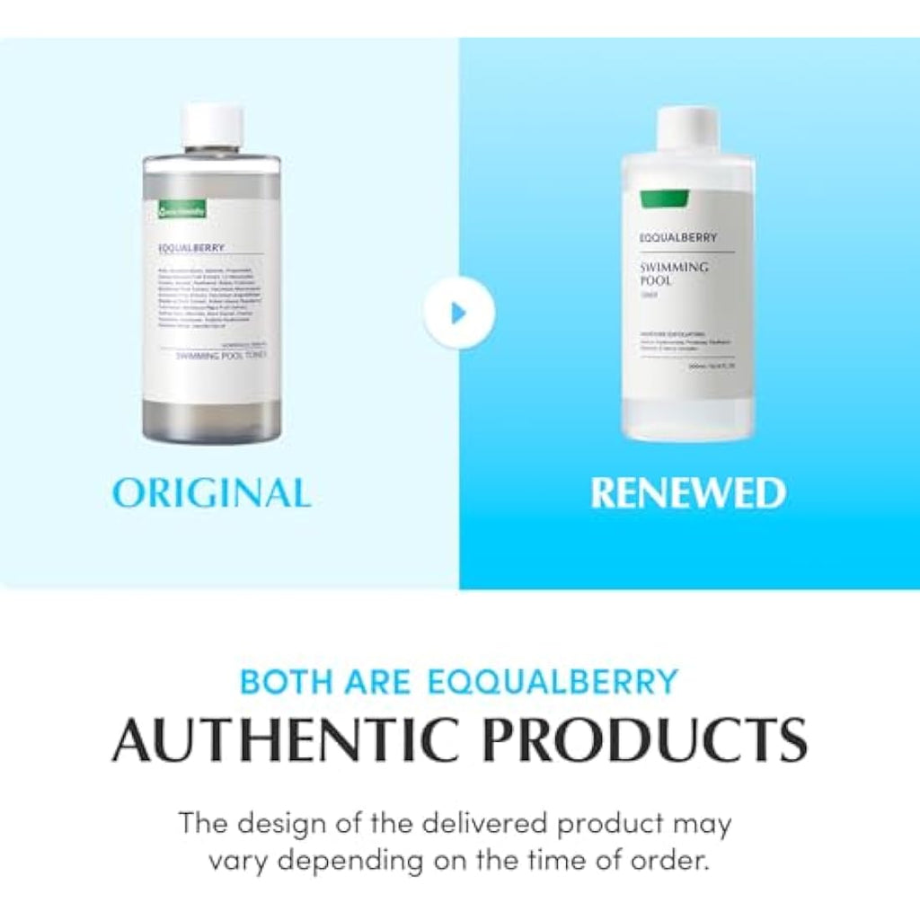 Eqqualberry Swimming Pool Face Toner | 300ml Hydrating Pore Control