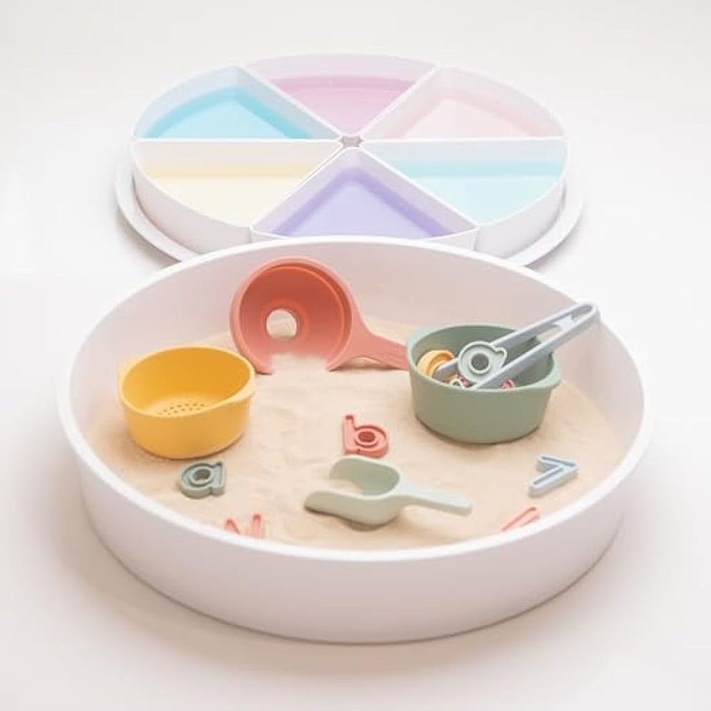 Inspire My Play PlayTRAY – Sensory Tuff Tray with Lid for Toddlers