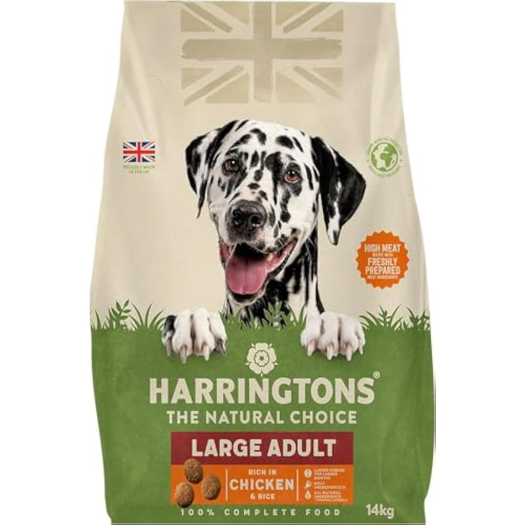 Harringtons Large Breed Dry Dog Food – Turkey & Rice with Joint Support 14kg
