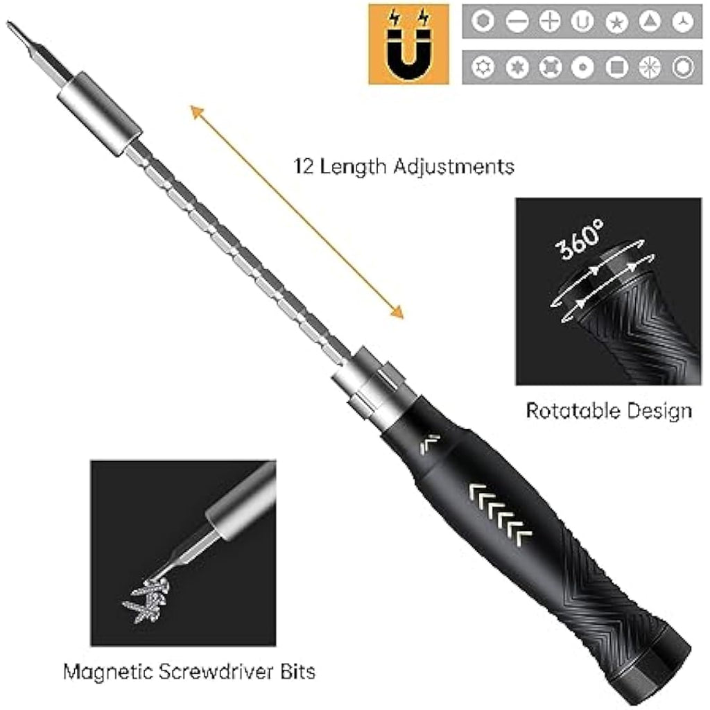 JAKEMY 164-in-1 Precision Screwdriver Set | Professional PC Repair Kit